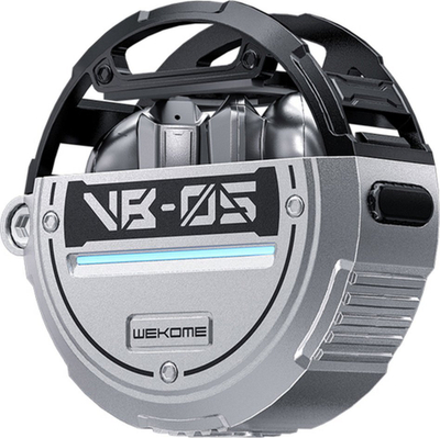 Kufje pa tela Wekome VB05 Vanguard, Bluetooth 5.3, USB-C, gri