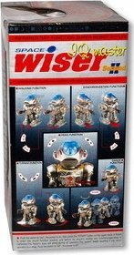 Loje robot Dromader Super Robot IQ Master, me drita dhe zëra, argjendtë