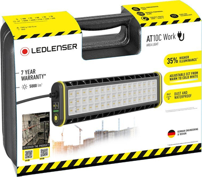 Prozhektor LED Lenser AT10C, 48 LED, 5000 lm, IP67