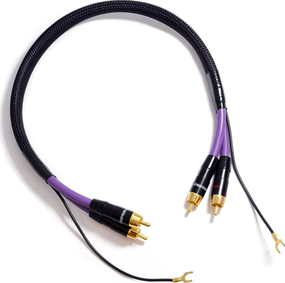 Kabllo audio Melodika MDPH07, 2xRCA me tokzim, 0.75m