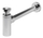 Sifon lavamani FERRO, dizajn i rrumbullakët, tub 320mm, krom