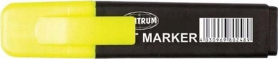 Marker nënvizues Centrum Highlighter, majë 1-5mm, i verdhë