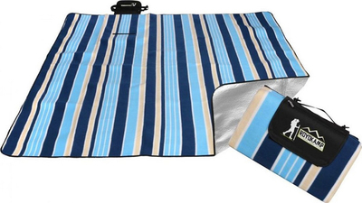 Batanije plazhi dhe pikniku Royokamp, 200x200cm, blu