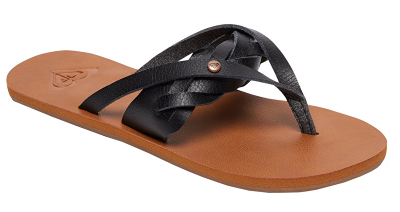 Papuçe Roxy Evelyn ARJL200677 BLK, nr 42