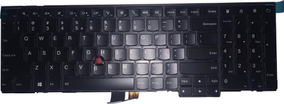 Tastierë laptopi Lenovo 04Y2477, pjesë origjinale për ndërrim, e zezë