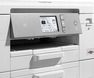 Printer multifunksional Brother MFC-J4540DW, inkjet me ngjyra, Wi‑Fi, i bardhë