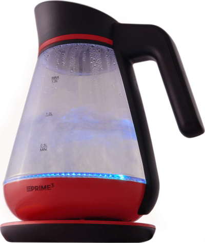 Çajnik Prime 3, 2200 W, 1.5 L, i kuq