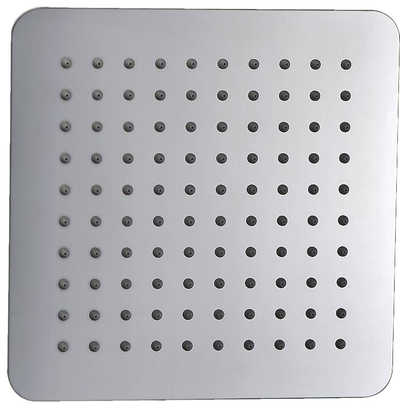 Kokë dushi katrore Carre, 25 x 25 cm, krom