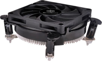 Ладилник за процесор SilverStone Nitrogon SST-NT08-115XP, вентилатор 80mm, низок профил, црн