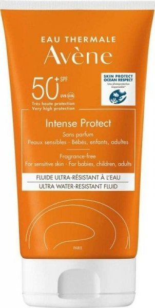 Krem dielli Avène Intense Protect, SPF 50+, 150 ml, portokalli