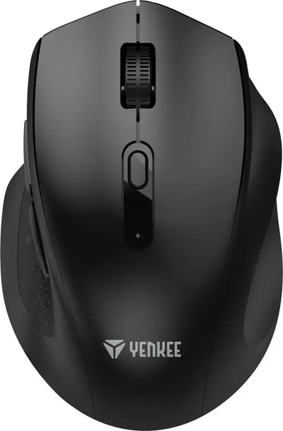Бежичен глушец YENKEE YMS 2050BK Dual WL EGO, ергономски, црн