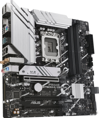Pllakë amë Asus PRIME B760M-A WIFI D4, Intel B760, Wi-Fi 6, ATX