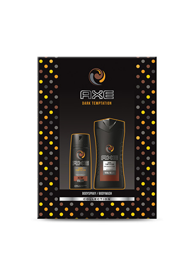 Set për dush Axe Dark Temptation, xhel dushi 250 ml + deodorant 150 ml