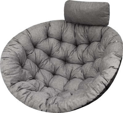Jastëk për lëkundje Hobbygarden PILLOW MOON, material Ekolen, grafit