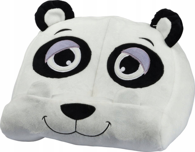 Stendë librash dhe tableti MASCOT Panda, pelush, 30 x 20 x 20 cm, e bardhë