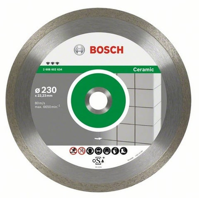 Disk prerës diamant Bosch Accessories 2608602634, 230mm, vrimë 22.23mm
