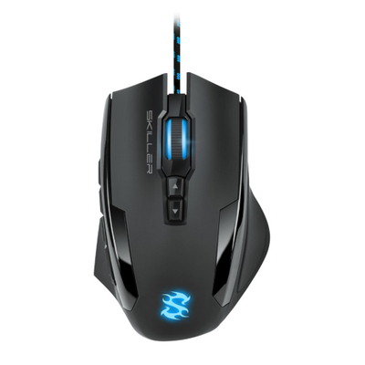 Maus gaming Sharkoon Skiller SGM2, 6400 DPI, RGB, i zi