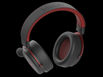 Слушалки A4Tech Bloody MR590 Type C Sport, со кабел, црвени