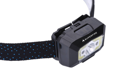 Lampë koke Superfire X30, 340 lm, USB, 5 moda, 130 m