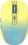 Maus INCA IWM-511RS, wireless dhe Bluetooth, 1600 DPI, i verdhë