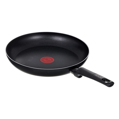 Tigan Tefal, 28cm, alumini, i zezë