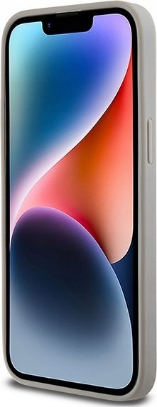 Mbulesë telefoni DKNY, për iPhone 14 Pro Max, lëkurë PU, bezhë