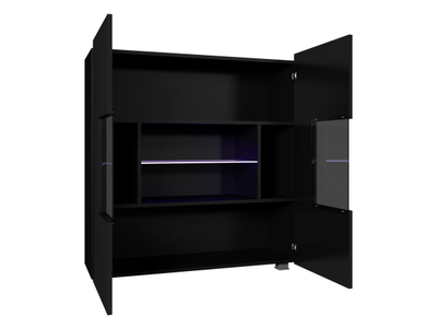Komodina CALABRINI + LED, zezë