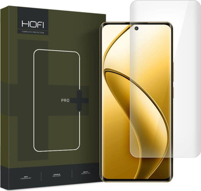 Xham mbrojtës Hofi UV Glass Pro+, për Realme 12 Pro 5G 12 Pro+ 5G, 9H, transparent