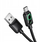 Kabllo USB Hoco U146, USB A në USB C, 3A 1.2m, i zi