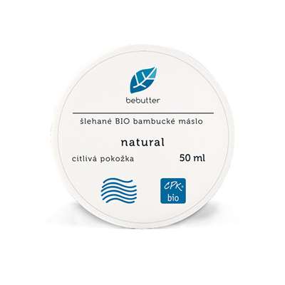 Gjalp për lëkurë Bebutter Natural, 50 ml