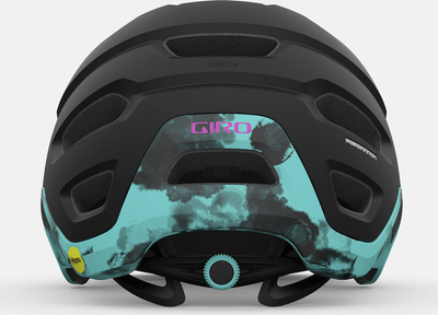 Helmetë çiklizmi Giro Source W MIPS, MTB, madhësia M 55-59 cm, e zezë Matte Black Ice Dye