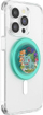 Mbajtëse telefoni PopSockets MagSafe PopGrip me unazë adapter, Bulbasaur Mint