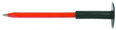 Daltë goditëse Top Tools 250mm, me mbrojtës, metalike