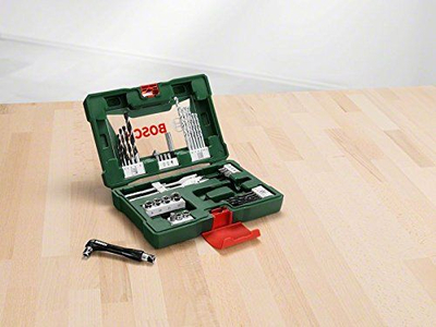 Set shtësa e bitsa Bosch V-Line 41 copë, për dru, metal edhe beton