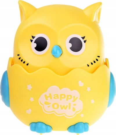 Lodër bufi Cuddly ZA4683, plastike, me rrota, shumëngjyrëshe