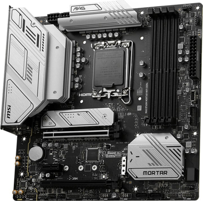 Pllakë amë MSI MAG B760M MORTAR WIFI DDR4 - Intel B760