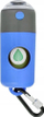 Dispenser për qese të qenit LLFG24033, me karabinë, me dritë LED, blu