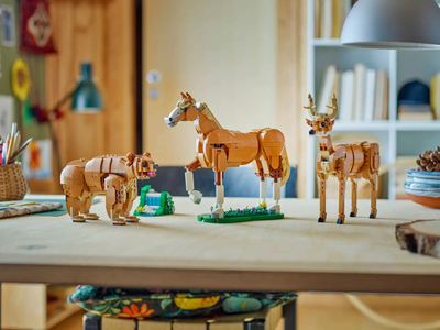 Lodër ndërtimi Lego Creator 31166 Beautiful Horse 3 in 1, set 3 në 1, për fëmijë 9+, shumëngjyrëshe