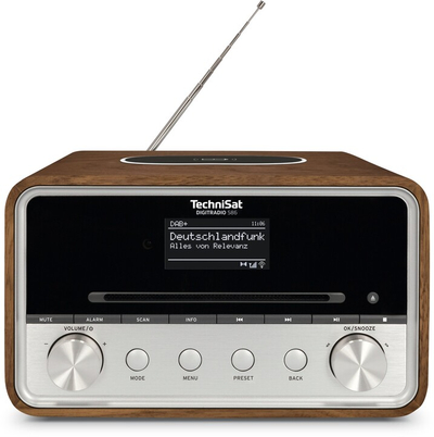 Radio TechniSat DigitRadio 586, e kaftë / argjendtë