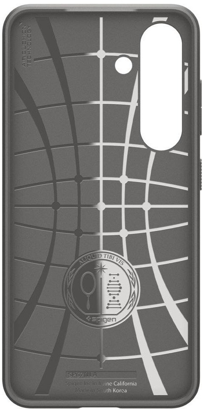 Mbulesë telefoni Spigen Liquid Air Marble, Samsung Galaxy S25, TPU, gri