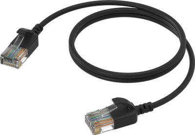 Kabllo rrjeti Procab CSD560, CAT6A U UTP, RJ45 me RJ45, e bardhë
