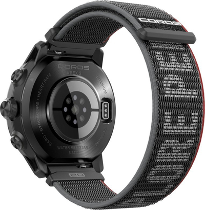 Orë sportive Coros Apex 2, GPS multisport, bateri gati 17 ditë, e zezë