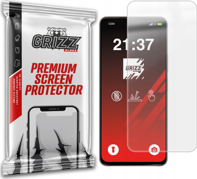Foli mbrojtëse ekrani Grizz PaperScreen për Vivo Y37 Pro, matte, kundër gjurmëve të gishtave, transparente