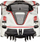 Maketi Bburago Ferrari FXX K Racing, shkalla 1:24, gati 19 cm, i bardhë