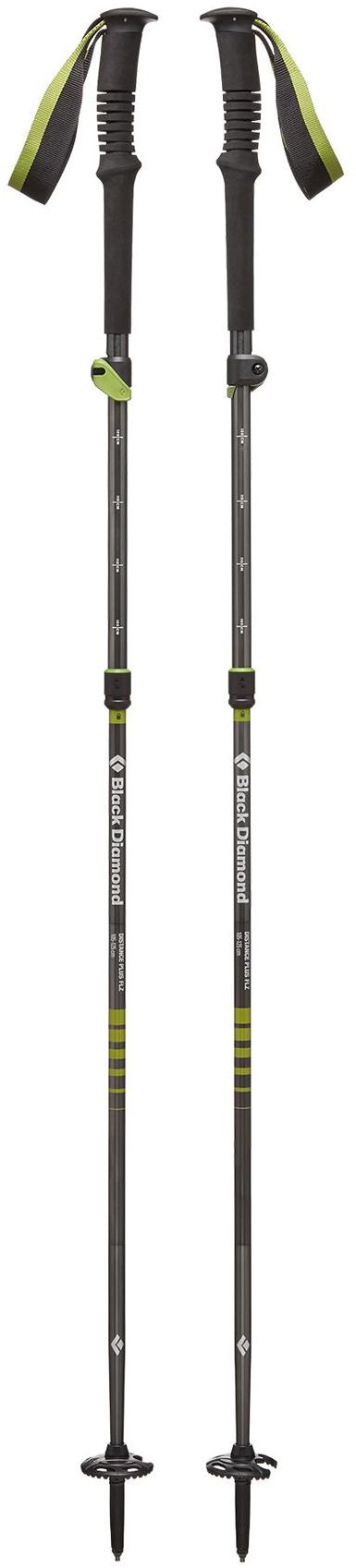 Shkopa për trekking Black Diamond Distance Plus Flz Verde, 120-140 cm