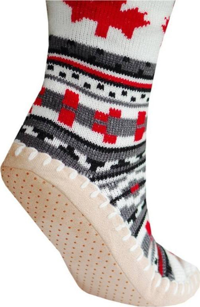 Pantofla të ngrohura Glovii, 36-40, me bateri, të bardha kuqe gri