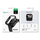 Куќиште за паметен часовник AmazingThing Minimal за Apple Watch 46mm, PC, мат, црна