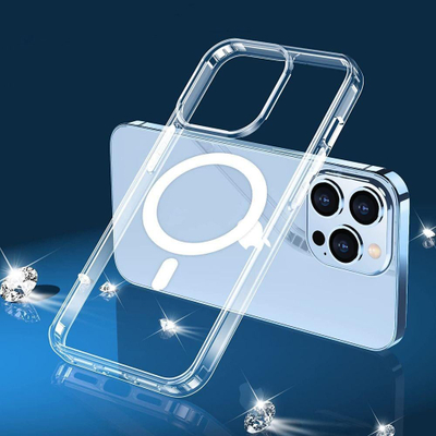 Çeçke telefoni Tech-Protect MagMat MagSafe, për iPhone 13, transparente
