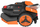 Robot kositës Worx Landroid Vision L1300 WR213E, për deri në 1300 m², me bateri 20 V 4.0 Ah, ngjyrë portokalli