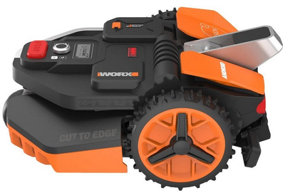 Robot kositës Worx Landroid Vision L1300 WR213E, për deri në 1300 m², me bateri 20 V 4.0 Ah, ngjyrë portokalli